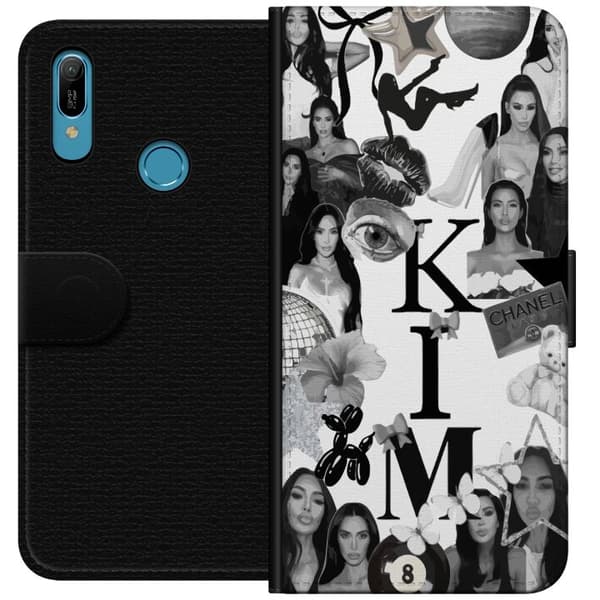 Huawei Y6 (2019) Lompakkokotelo Kim Kardashian – Aesthetic Look 2025