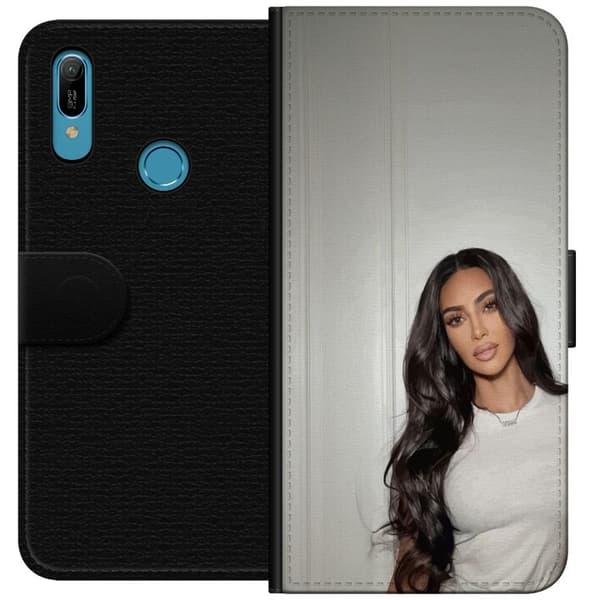 Huawei Y6 (2019) Lompakkokotelo Kim Kardashian – Iconic Style Collection