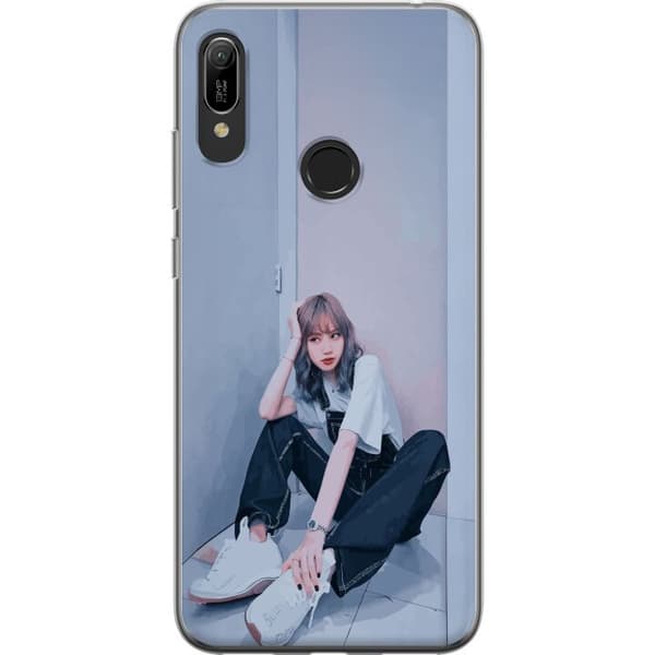 Huawei Y6 (2019) Gennemsigtig cover Lisa from Blackpink – K-pop Style Icon