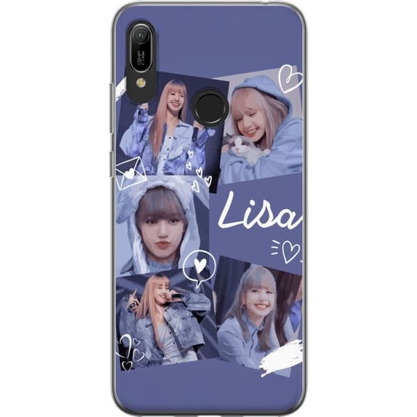 Huawei Y6 (2019) Genomskinligt Skal Lisa Blackpink – Aesthetic K-pop Queen