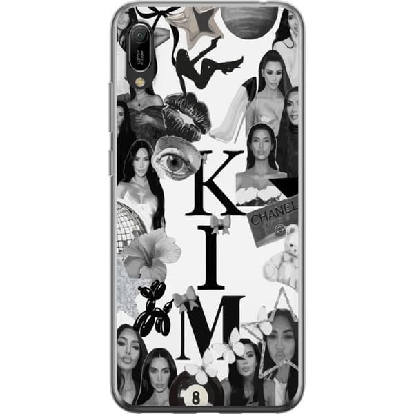 Huawei Y6 Pro (2019) Gennemsigtig cover Kim Kardashian – Aesthetic Look 2025