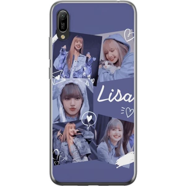 Huawei Y6 Pro (2019) Läpinäkyvä kuori Lisa Blackpink – Aesthetic K-pop Queen