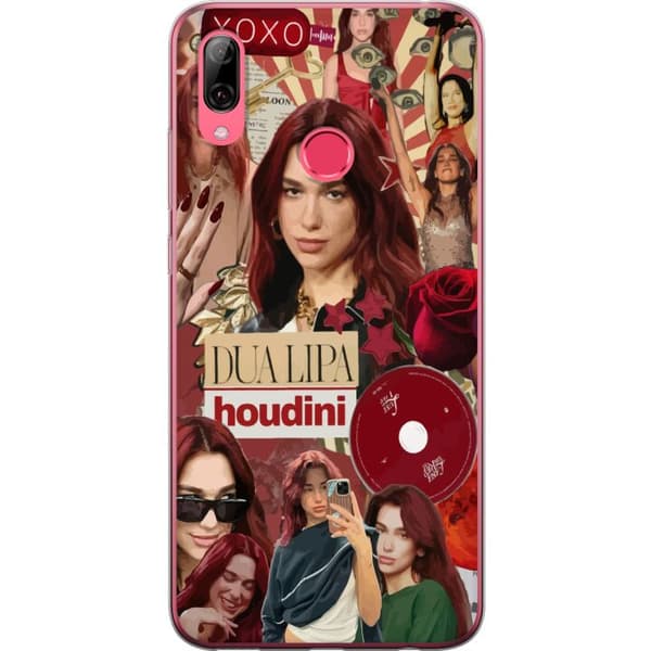 Huawei Y7 (2019) Genomskinligt Skal Dua Lipa – Fashion & Style Edit