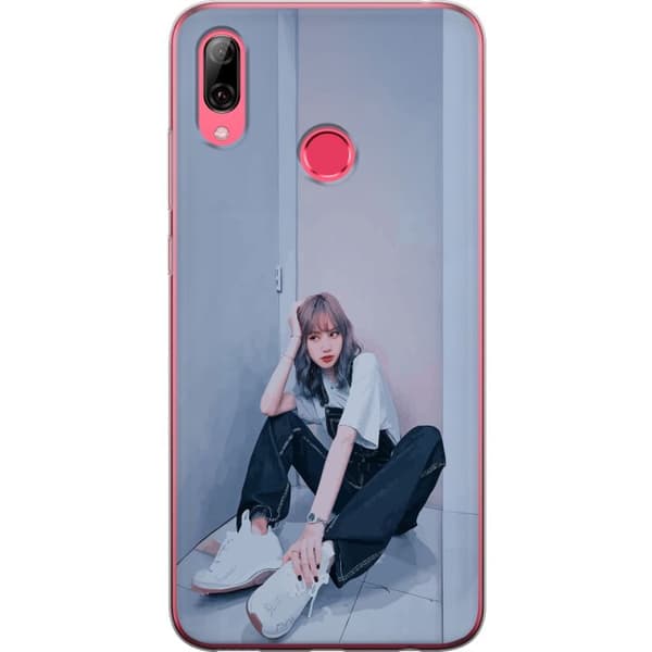 Huawei Y7 (2019) Läpinäkyvä kuori Lisa from Blackpink – K-pop Style Icon