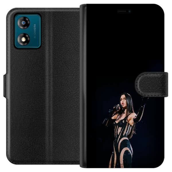 Motorola Moto E13 Plånboksfodral Dua Lipa – Pop Star Aesthetic