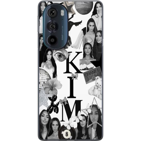 Motorola Edge 30 Pro Genomskinligt Skal Kim Kardashian – Aesthetic Look 2025