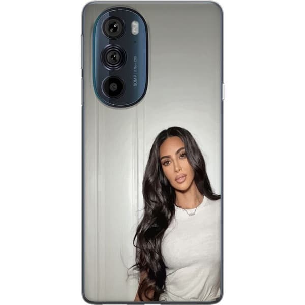 Motorola Edge 30 Pro Läpinäkyvä kuori Kim Kardashian – Iconic Style Collection