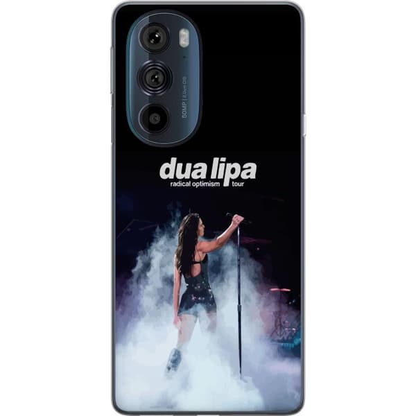 Motorola Edge 30 Pro Läpinäkyvä kuori Dua Lipa – Signature Looks & Vibes