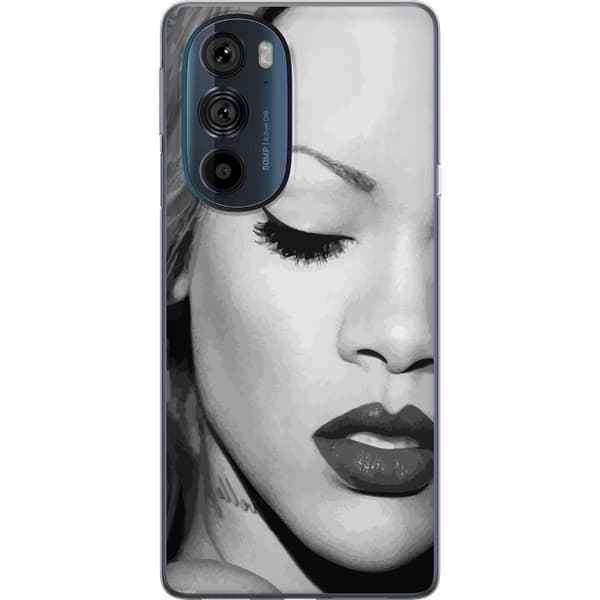 Motorola Edge 30 Pro Läpinäkyvä kuori Rihanna – Aesthetic Edit 2025