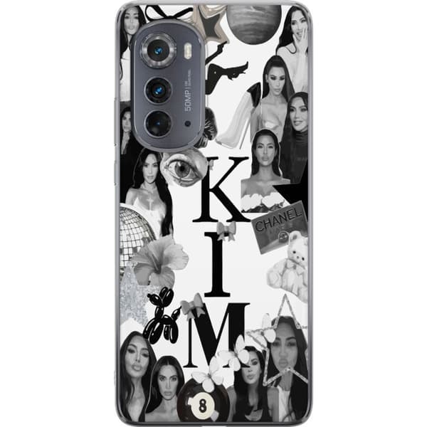 Motorola Edge (2022) Gennemsigtig cover Kim Kardashian – Aesthetic Look 2025