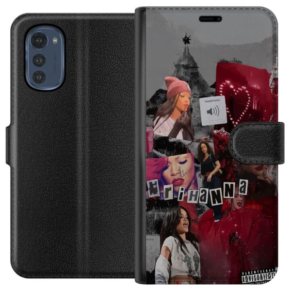 Motorola Moto E32s Lommeboketui Rihanna – Iconic Fashion Moments