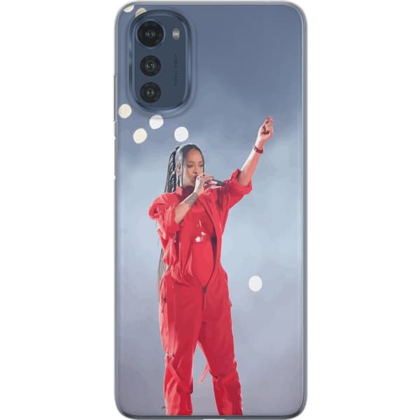 Motorola Moto E32s Gjennomsiktig deksel Rihanna – Trendsetting Looks & Style