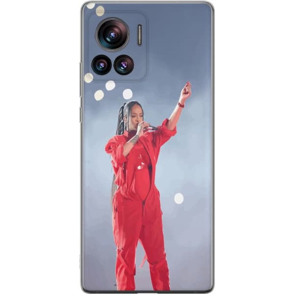 Motorola Edge 30 Ultra Gennemsigtig cover Rihanna – Trendsetting Looks & Style