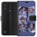 Miniatyrbillede 1 af 3: Motorola Moto E6i Tegnebogsetui Lisa Blackpink – Aesthetic K-pop Queen