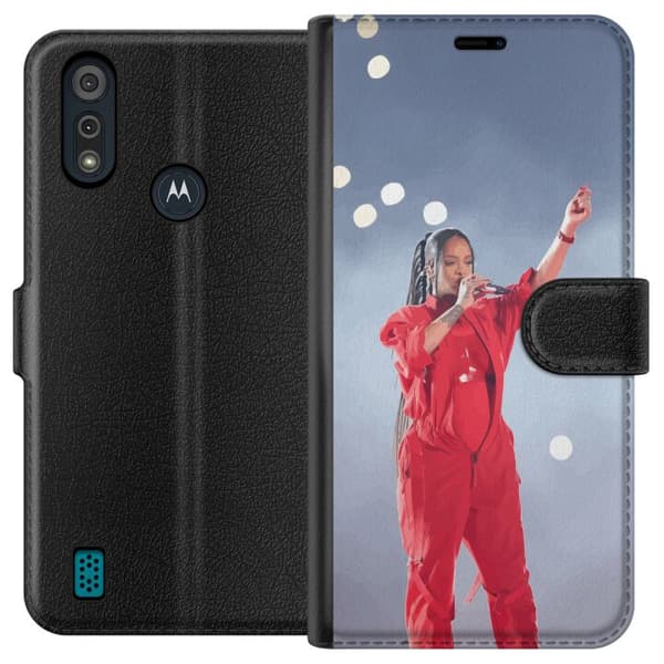 Motorola Moto E6i Plånboksfodral Rihanna – Trendsetting Looks & Style