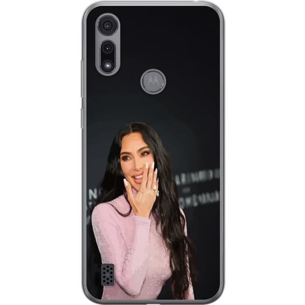 Motorola Moto E6i Genomskinligt Skal Kim Kardashian – Trending Outfits 2025