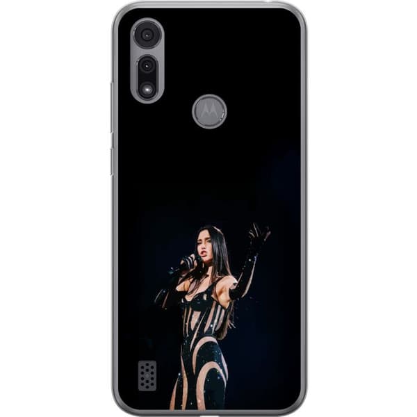 Motorola Moto E6i Läpinäkyvä kuori Dua Lipa – Pop Star Aesthetic