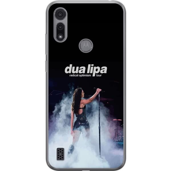 Motorola Moto E6i Läpinäkyvä kuori Dua Lipa – Signature Looks & Vibes