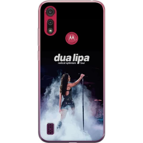 Motorola Moto E6s (2020) Genomskinligt Skal Dua Lipa – Signature Looks & Vibes