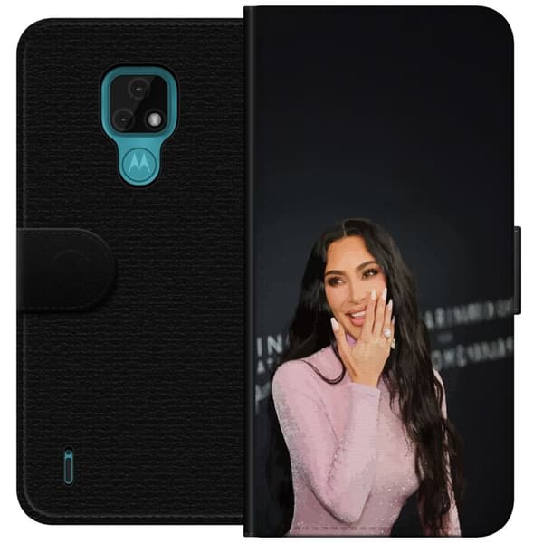 Motorola Moto E7 Plånboksfodral Kim Kardashian – Trending Outfits 2025
