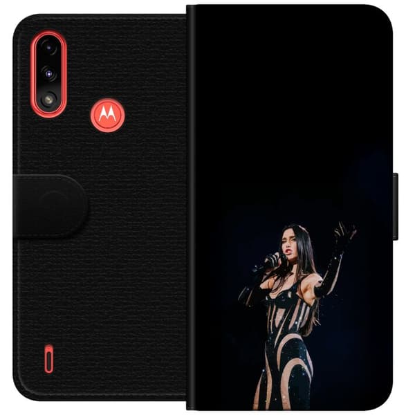 Motorola Moto E7 Power Plånboksfodral Dua Lipa – Pop Star Aesthetic