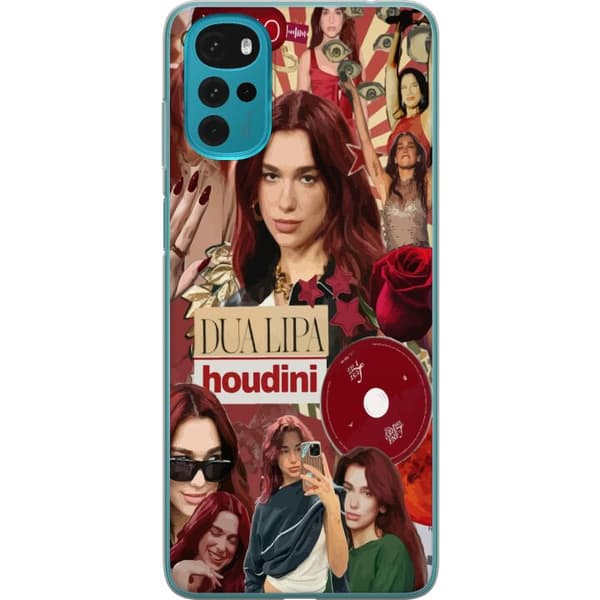 Motorola Moto G22 Gennemsigtig cover Dua Lipa – Fashion & Style Edit