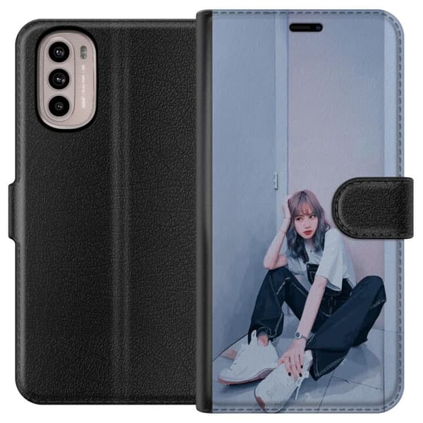 Motorola Moto G31 Lompakkokotelo Lisa from Blackpink – K-pop Style Icon