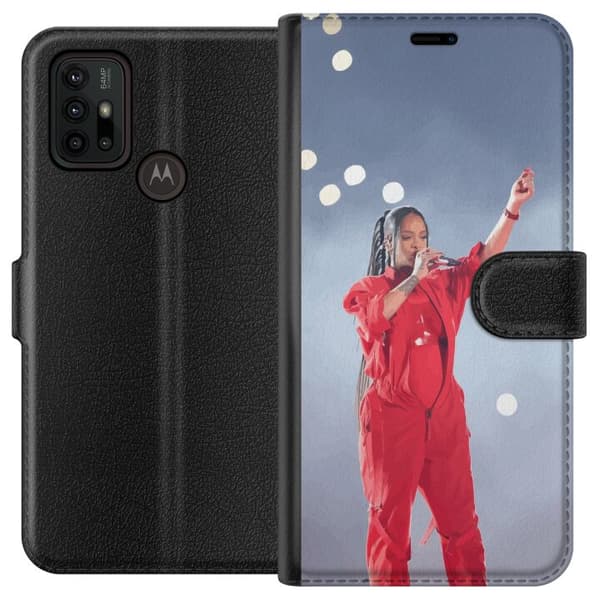 Motorola Moto G30 Lommeboketui Rihanna – Trendsetting Looks & Style