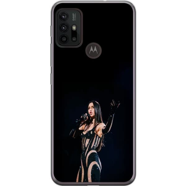 Motorola Moto G30 Läpinäkyvä kuori Dua Lipa – Pop Star Aesthetic