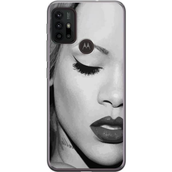 Motorola Moto G30 Läpinäkyvä kuori Rihanna – Aesthetic Edit 2025