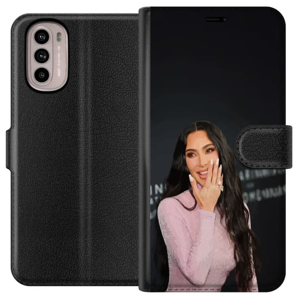 Motorola Moto G41 Plånboksfodral Kim Kardashian – Trending Outfits 2025