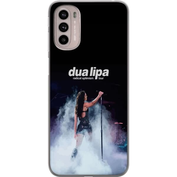 Motorola Moto G41 Gennemsigtig cover Dua Lipa – Signature Looks & Vibes