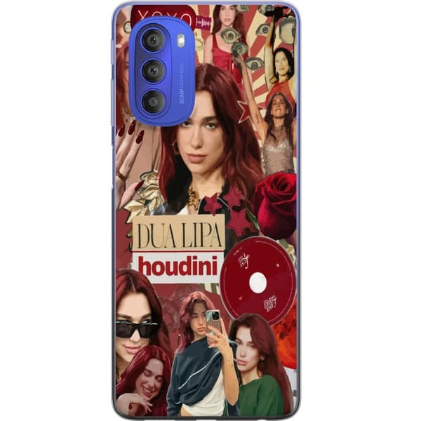 Motorola Moto G51 5G Gjennomsiktig deksel Dua Lipa – Fashion & Style Edit