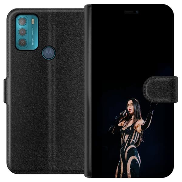 Motorola Moto G50 Plånboksfodral Dua Lipa – Pop Star Aesthetic