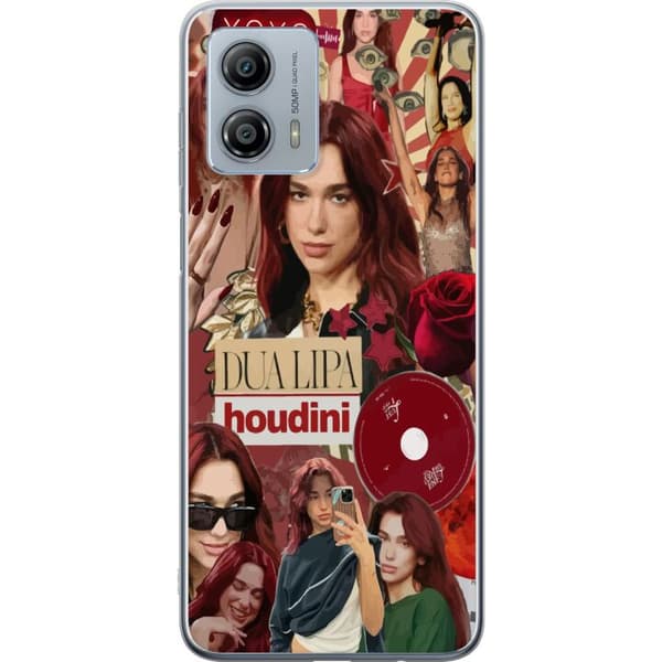 Motorola Moto G53 Genomskinligt Skal Dua Lipa – Fashion & Style Edit