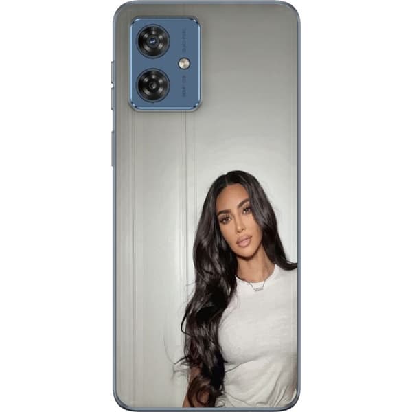 Motorola Moto G54 Genomskinligt Skal Kim Kardashian – Iconic Style Collection