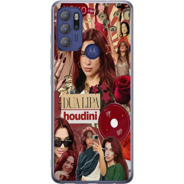 Motorola Moto G60S Gjennomsiktig deksel Dua Lipa – Fashion & Style Edit