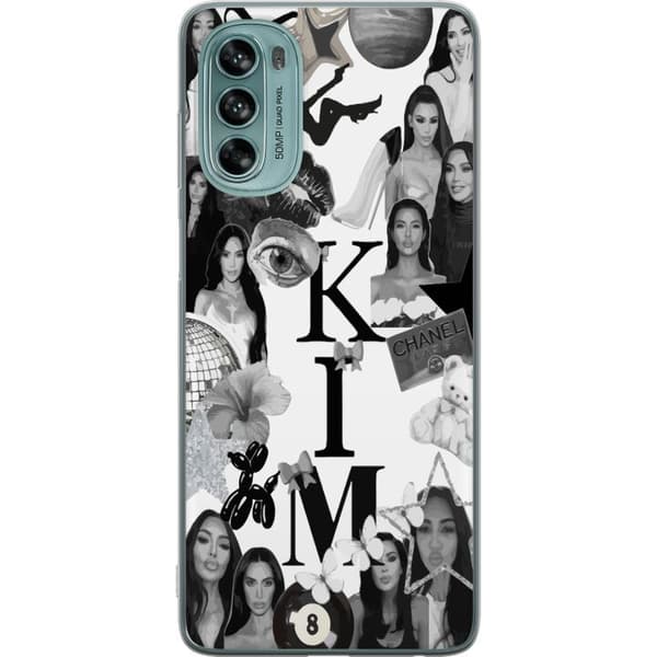 Motorola Moto G62 5G Genomskinligt Skal Kim Kardashian – Aesthetic Look 2025