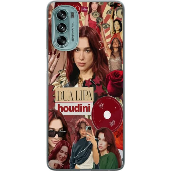 Motorola Moto G62 5G Genomskinligt Skal Dua Lipa – Fashion & Style Edit