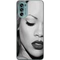 Miniatyrbillede 1 af 3: Motorola Moto G62 5G Gennemsigtig cover Rihanna – Aesthetic Edit 2025