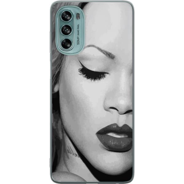 Motorola Moto G62 5G Gennemsigtig cover Rihanna – Aesthetic Edit 2025