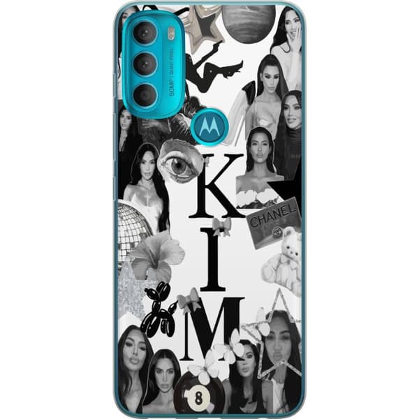 Motorola Moto G71 5G Genomskinligt Skal Kim Kardashian – Aesthetic Look 2025