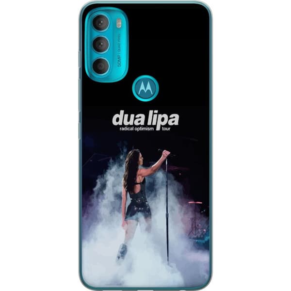 Motorola Moto G71 5G Läpinäkyvä kuori Dua Lipa – Signature Looks & Vibes