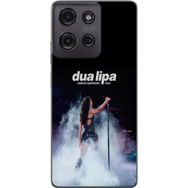 Motorola Moto G75 Genomskinligt Skal Dua Lipa – Signature Looks & Vibes