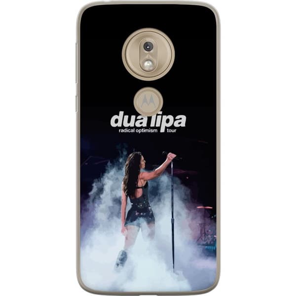 Motorola Moto G7 Play Genomskinligt Skal Dua Lipa – Signature Looks & Vibes