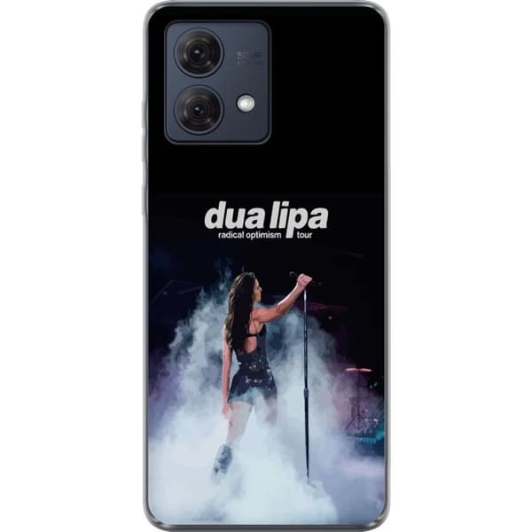 Motorola Moto G84 Gennemsigtig cover Dua Lipa – Signature Looks & Vibes