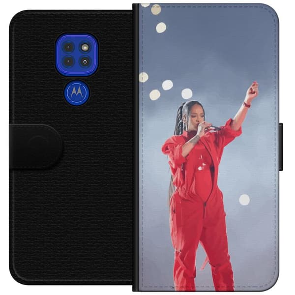 Motorola Moto G9 Play Tegnebogsetui Rihanna – Trendsetting Looks & Style