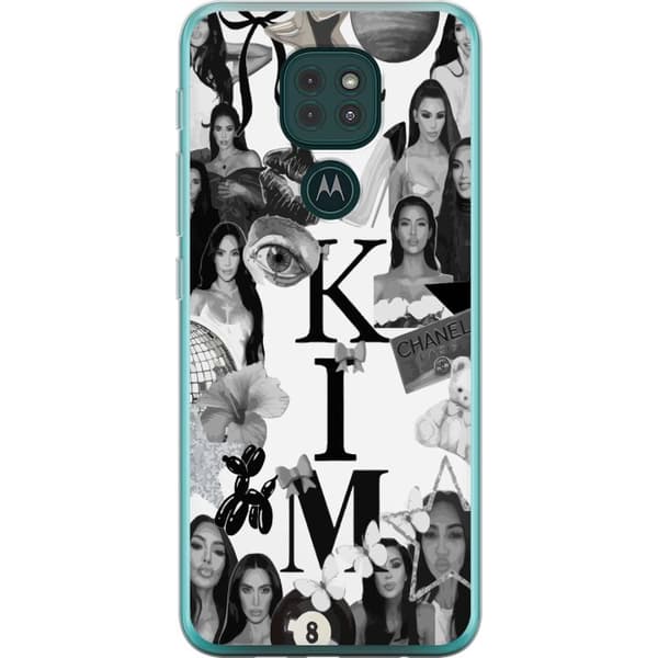 Motorola Moto G9 Play Gjennomsiktig deksel Kim Kardashian – Aesthetic Look 2025