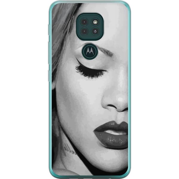 Motorola Moto G9 Play Gennemsigtig cover Rihanna – Aesthetic Edit 2025