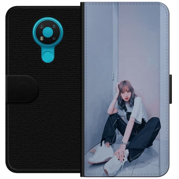 Nokia 3.4 Plånboksfodral Lisa from Blackpink – K-pop Style Icon